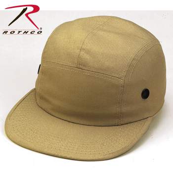 5 Panel Military Street Cap KhakiS