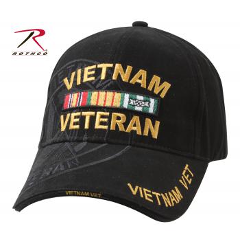 Deluxe Vietnam Veteran Military Low Profile Shadow Cap