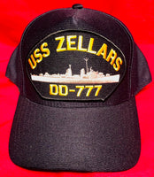 USS ZELLARS DD-777 Cap SALE!