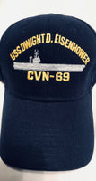 USS Dwight D. Eisenhower CVN-69 Cap SALE!