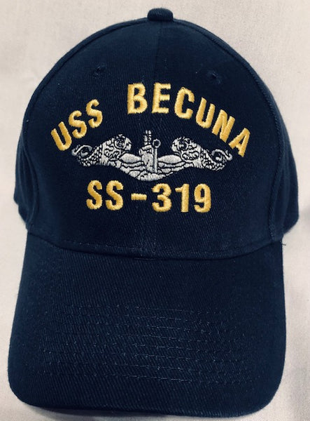 USS BECUNA SS-319 Cap SALE!