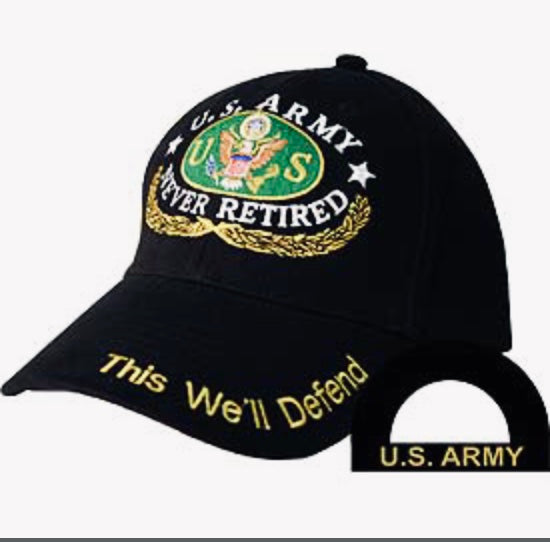 U.S. Army Never Retired Veteran Cap Sale!