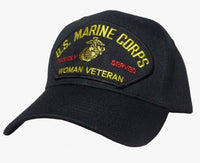 U.S. Marine Corps Woman Veteran Cap SALE!
