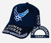 U.S. Air Force Women Veteran Insignia Cap SALE!