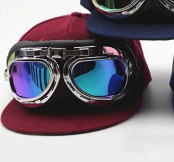 Aviator Baseball Cap Kids with Glasses