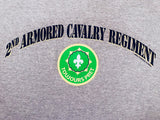 2ND ARMORED CAVALRY REGIMENT TOURJOURS PRET T-SHIRT