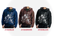 Scroll Design Zippered Sweatshirt Hoodies SALE!