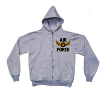 AIR FORCE FULL ZIP  HOODIE SWEATSHIRT SALE!