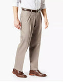 Mens Dockers Signature Relaxed Fit Pleated pant SALE!