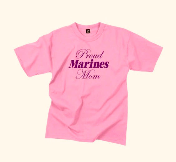 Proud Marines Mom T-Shirt SALE!