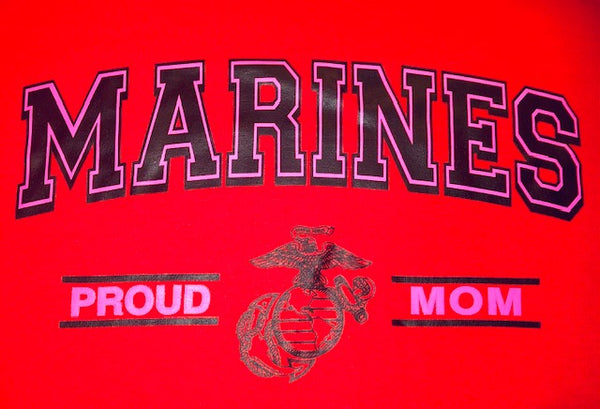 Proud Marine Mom T-Shirt SALE!
