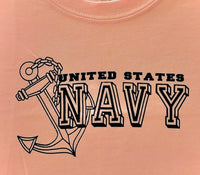 Youth Navy T-Shirt with Anchor