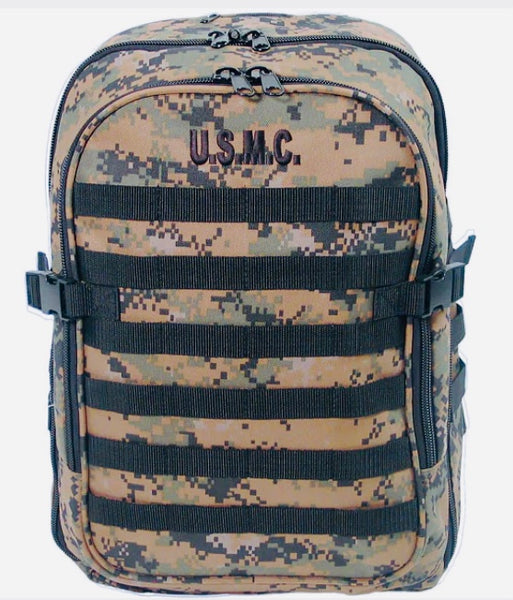 MARINE CORPS MOLLE BACKPACK: DIGITAL WOODLAND*