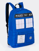 Doctor Who Canvas Backpack