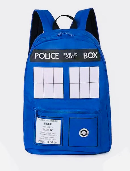 Doctor Who Canvas Backpack