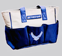Air Force Diaper Bag with Changing Pad