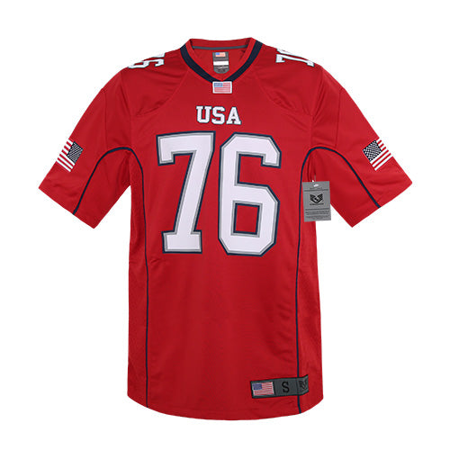 USA Football Jersey Red